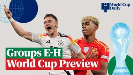 World Cup 2026 preview: Groups E-H | Football Weekly – video