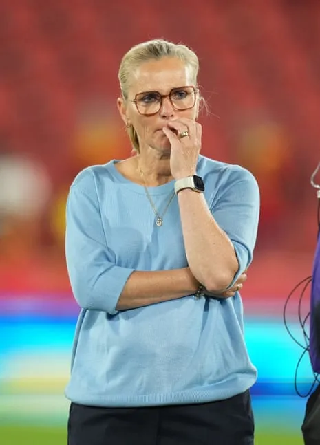 Menadżer Anglii Sarina Wiegman po meczu Menadżer Anglii Sarina Wiegman po meczu