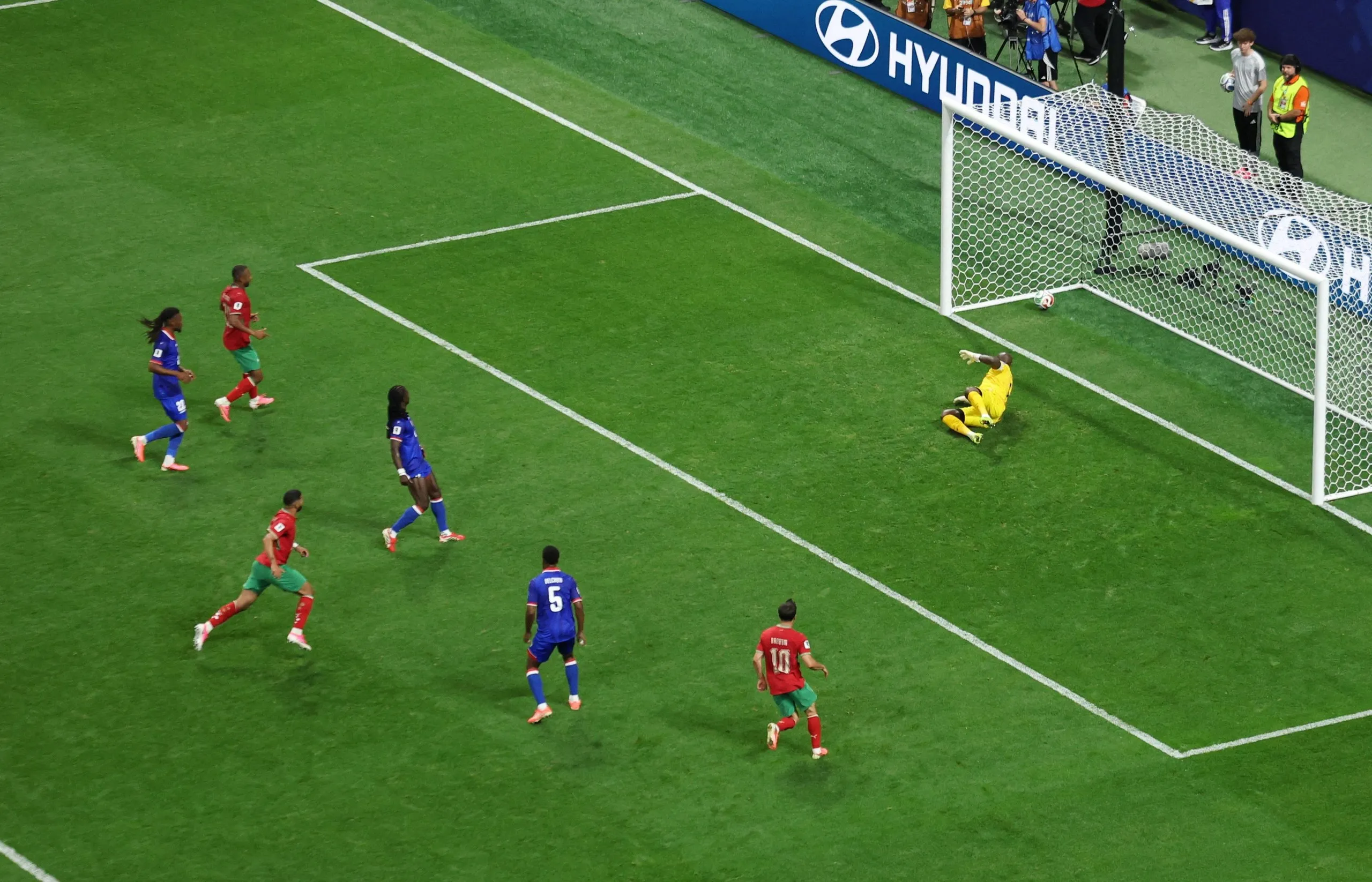 Ismael Saibari equalises for Morocco!