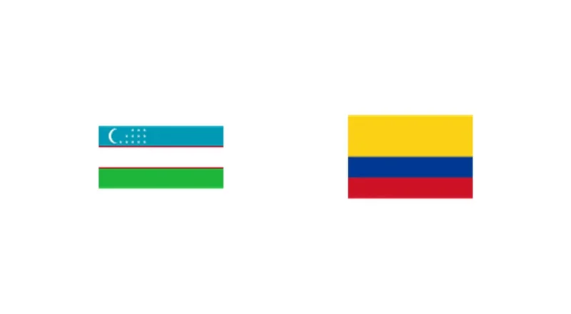 Prediction cover: Uzbekistan vs Colombia